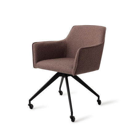 Jesper Home Hofu Potters Clay Eetkamerstoel - Glide Black - KwaliteitWonen.nl
