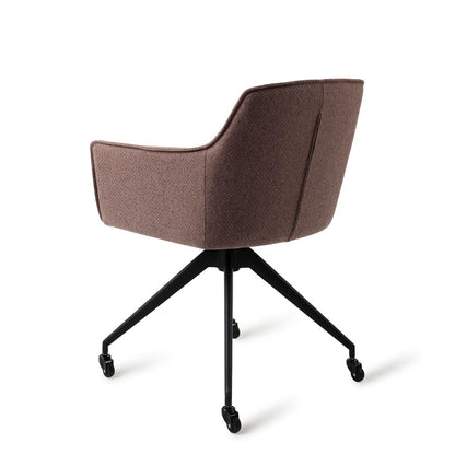 Jesper Home Hofu Potters Clay Eetkamerstoel - Glide Black - KwaliteitWonen.nl