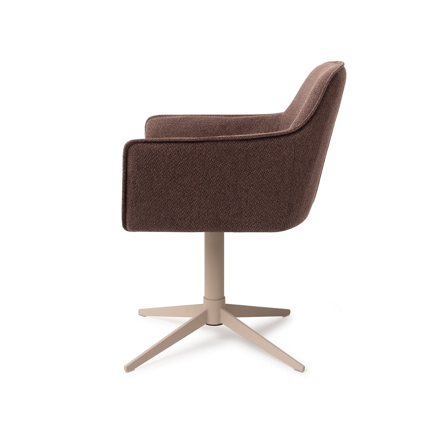 Jesper Home Hofu Potters Clay Eetkamerstoel - Quad Beige - KwaliteitWonen.nl