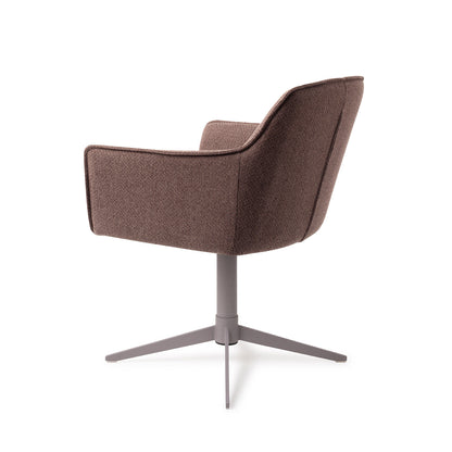 Jesper Home Hofu Potters Clay Eetkamerstoel - Quad Grey - KwaliteitWonen.nl
