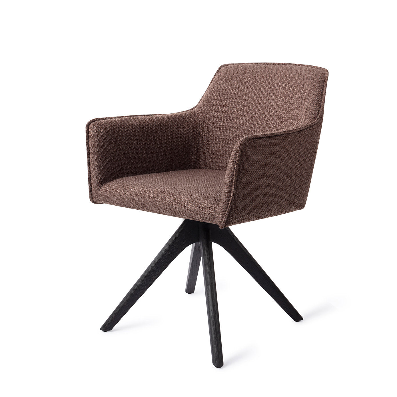 Jesper Home Hofu Potters Clay Eetkamerstoel - Revolve Oak Black - KwaliteitWonen.nl