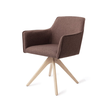 Jesper Home Hofu Potters Clay Eetkamerstoel - Revolve Oak Bleach - KwaliteitWonen.nl