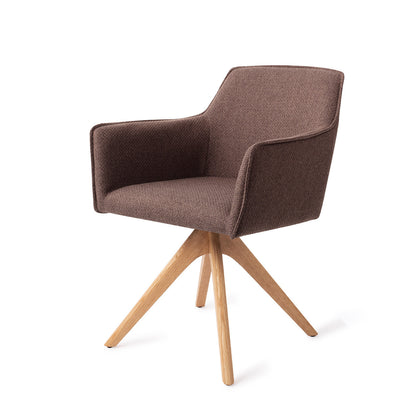 Jesper Home Hofu Potters Clay Eetkamerstoel - Revolve Oak Natural - KwaliteitWonen.nl