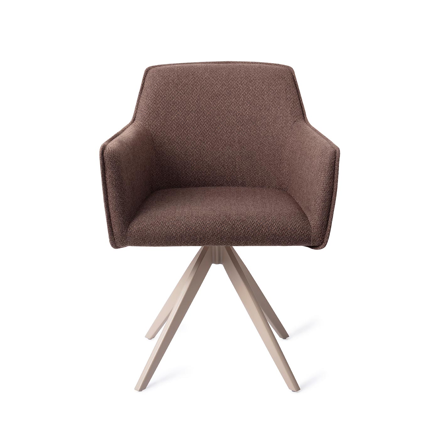 Jesper Home Hofu Potters Clay Eetkamerstoel - Turn Beige-Kwaliteitwonen.nl