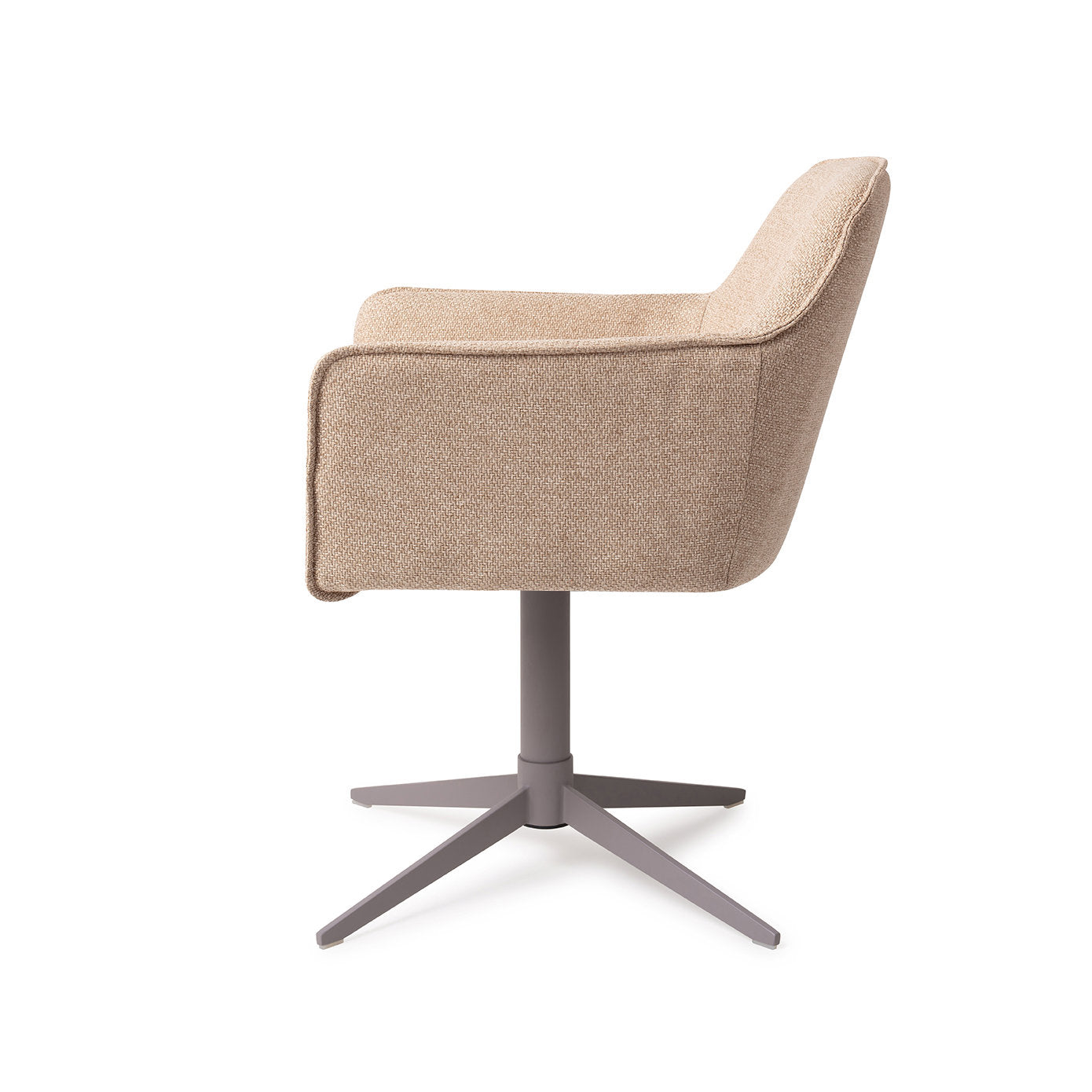 Jesper Home Hofu Wild Walnut Eetkamerstoel - Quad Grey - KwaliteitWonen.nl