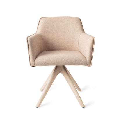 Jesper Home Hofu Wild Walnut Eetkamerstoel - Revolve Oak Bleach - KwaliteitWonen.nl