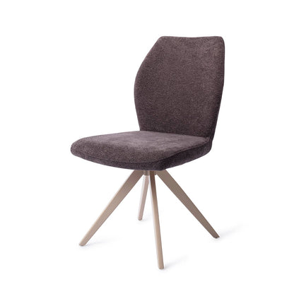 Jesper Home Ikata Almost Black Eetkamerstoel - Turn Beige - KwaliteitWonen.nl