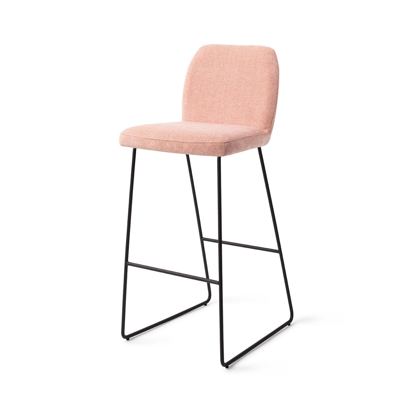 Jesper Home Ikata Anemone Barkruk - Slide Black (H) - KwaliteitWonen.nl