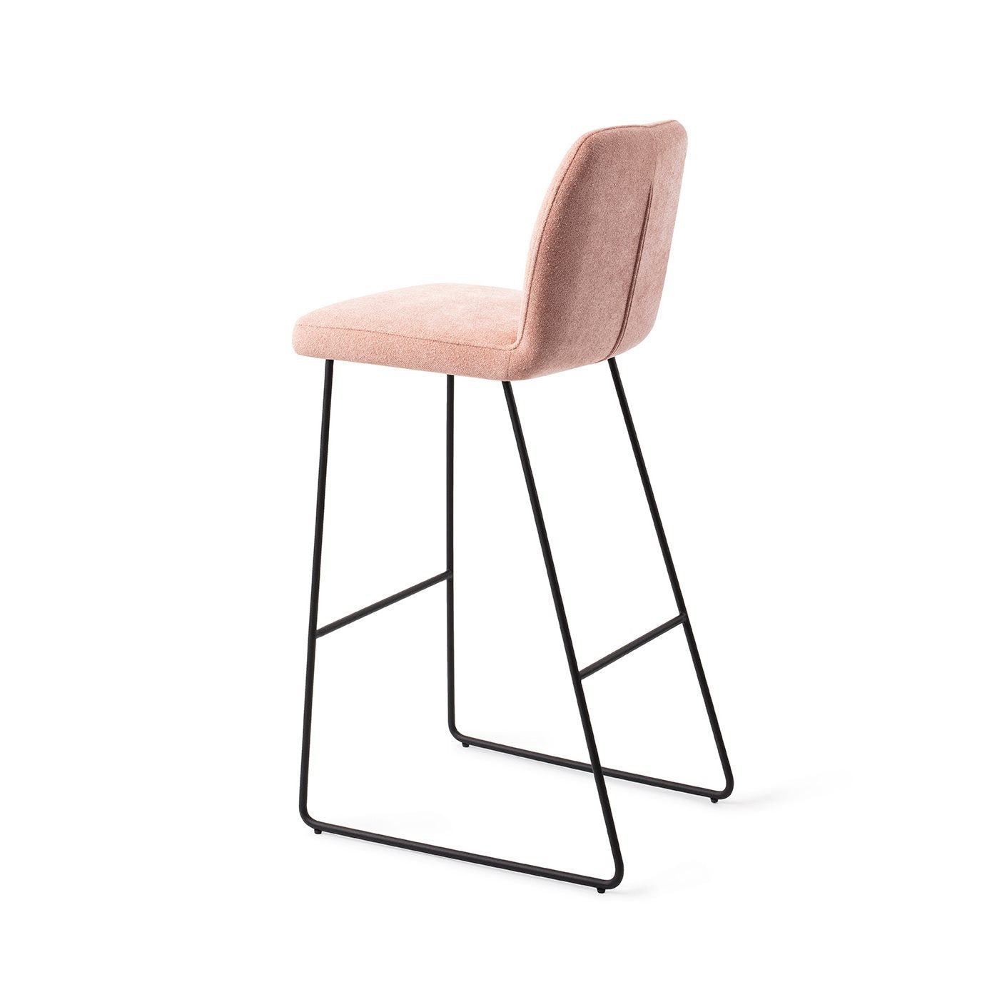 Jesper Home Ikata Anemone Barkruk - Slide Black (H) - KwaliteitWonen.nl