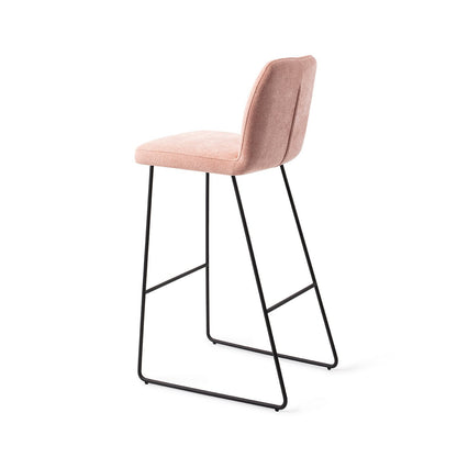 Jesper Home Ikata Anemone Barkruk - Slide Black (H) - KwaliteitWonen.nl