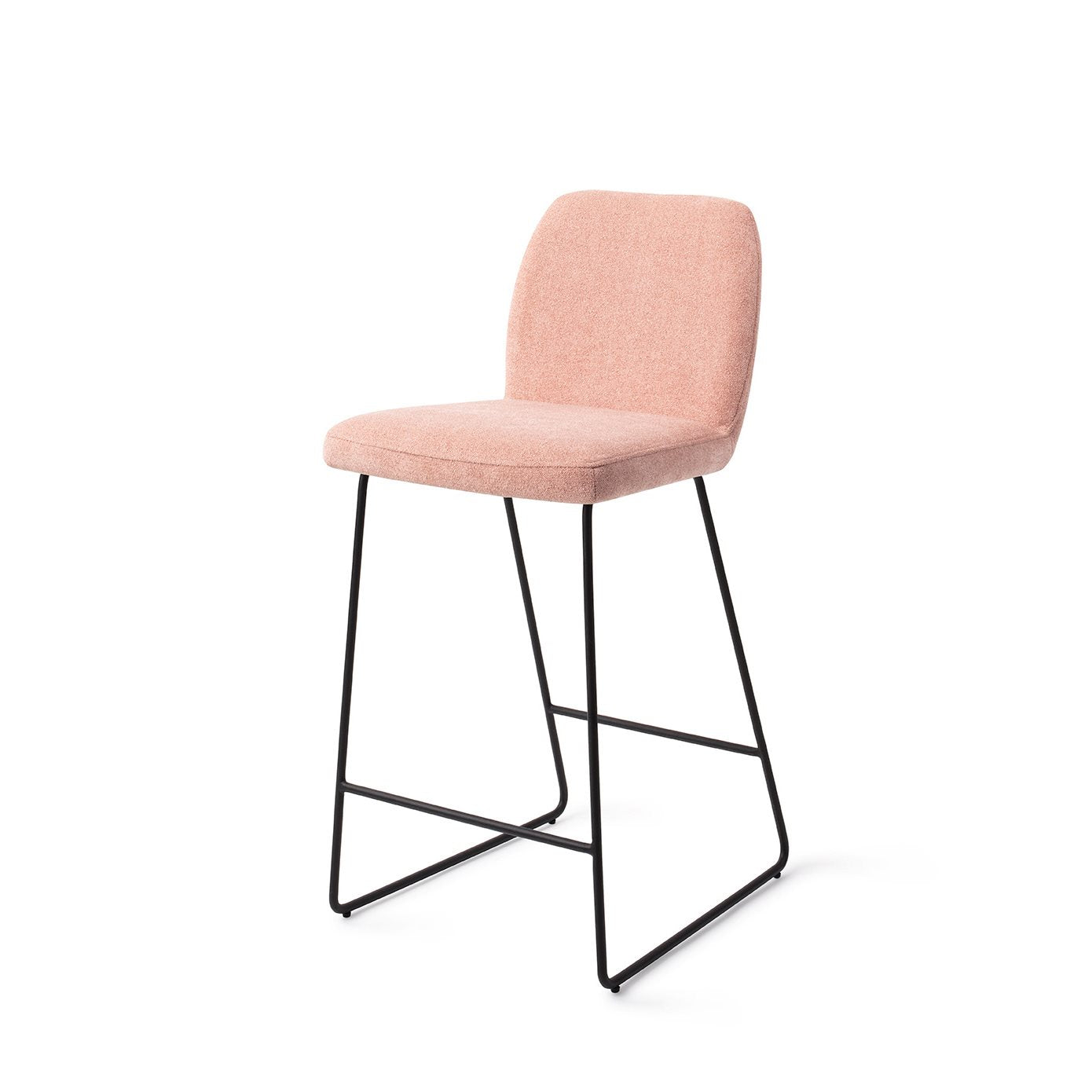 Jesper Home Ikata Anemone Barkruk - Slide Black (L) - KwaliteitWonen.nl