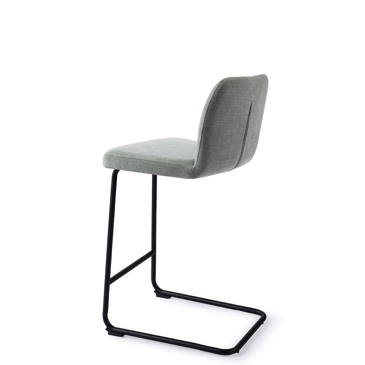 Jesper Home Ikata Breezy Blue Barkruk (L) - Counter Arch Black - KwaliteitWonen.nl
