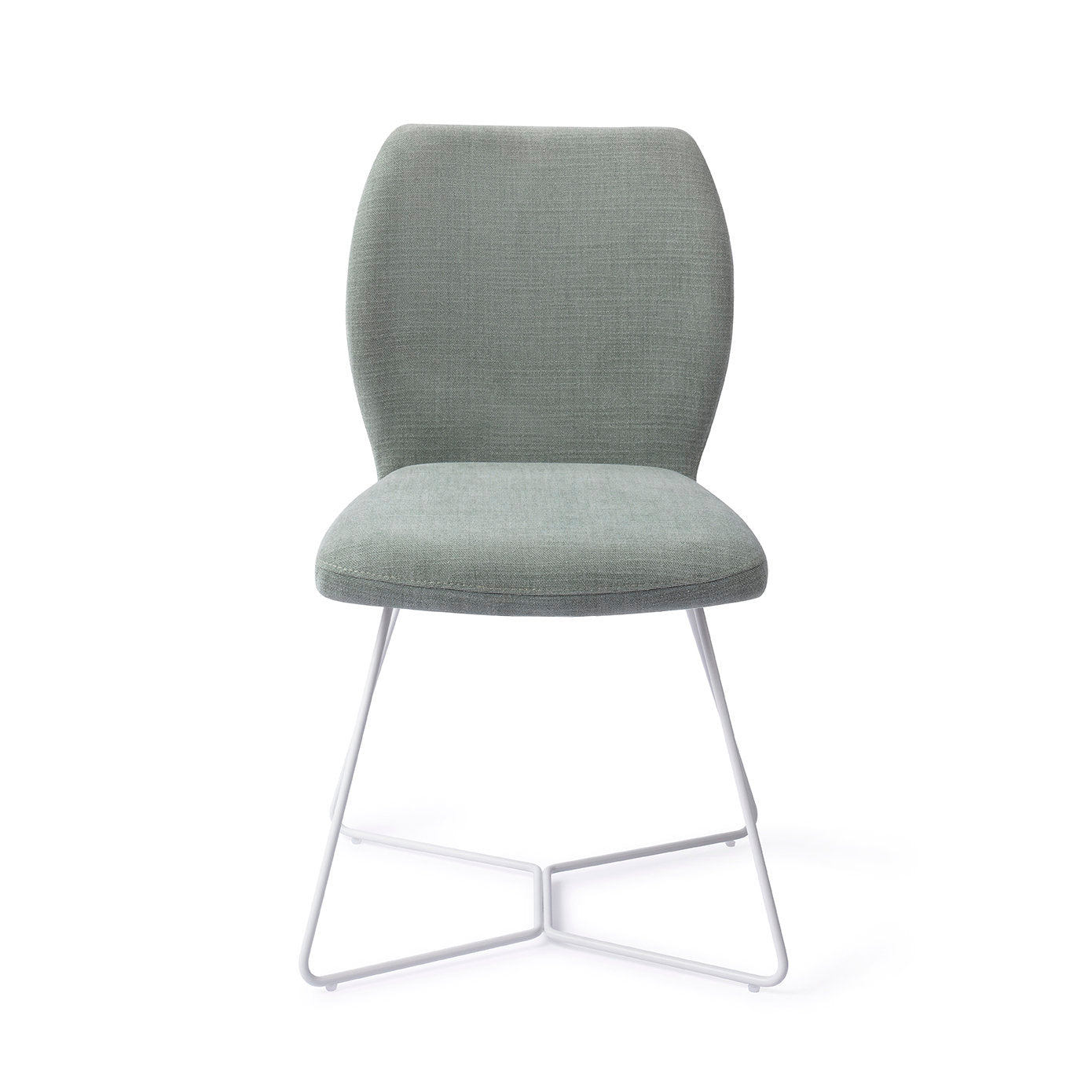 Jesper Home Ikata Breezy Blue Eetkamerstoel - Beehive White - KwaliteitWonen.nl