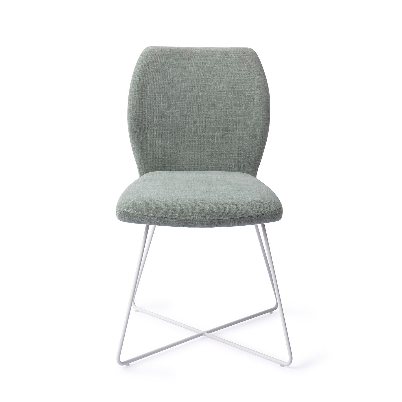 Jesper Home Ikata Breezy Blue Eetkamerstoel - Cross White - KwaliteitWonen.nl