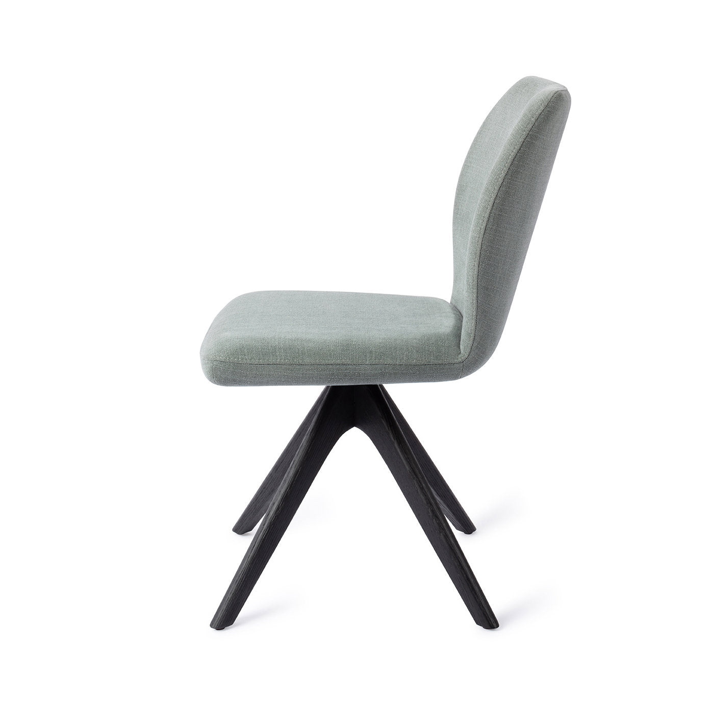 Jesper Home Ikata Breezy Blue Eetkamerstoel - Revolve Oak Black - KwaliteitWonen.nl