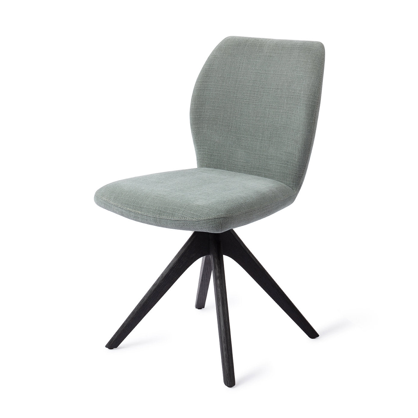 Jesper Home Ikata Breezy Blue Eetkamerstoel - Revolve Oak Black - KwaliteitWonen.nl