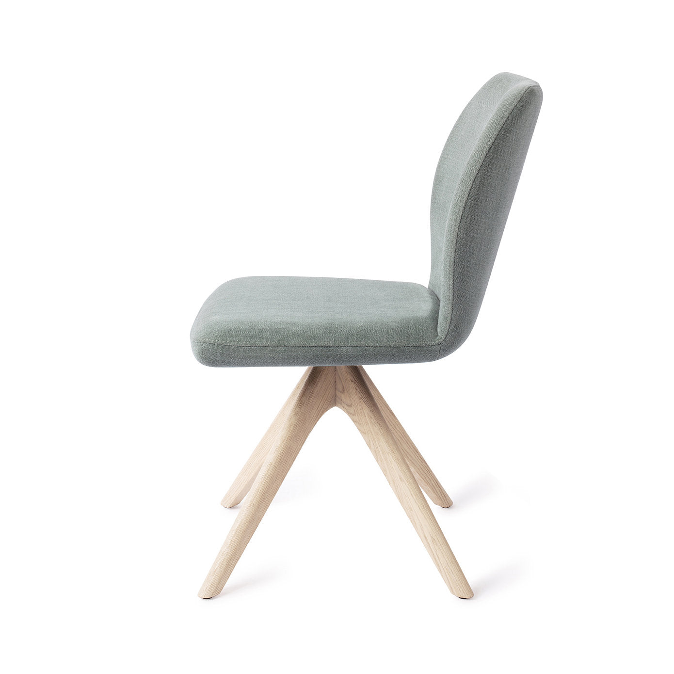 Jesper Home Ikata Breezy Blue Eetkamerstoel - Revolve Oak Bleach - KwaliteitWonen.nl
