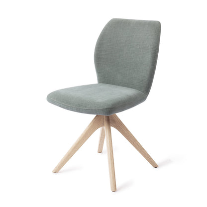 Jesper Home Ikata Breezy Blue Eetkamerstoel - Revolve Oak Bleach - KwaliteitWonen.nl
