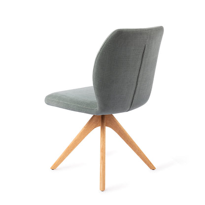 Jesper Home Ikata Breezy Blue Eetkamerstoel - Revolve Oak Natural - KwaliteitWonen.nl