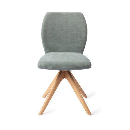 Jesper Home Ikata Breezy Blue Eetkamerstoel - Revolve Oak Natural - KwaliteitWonen.nl