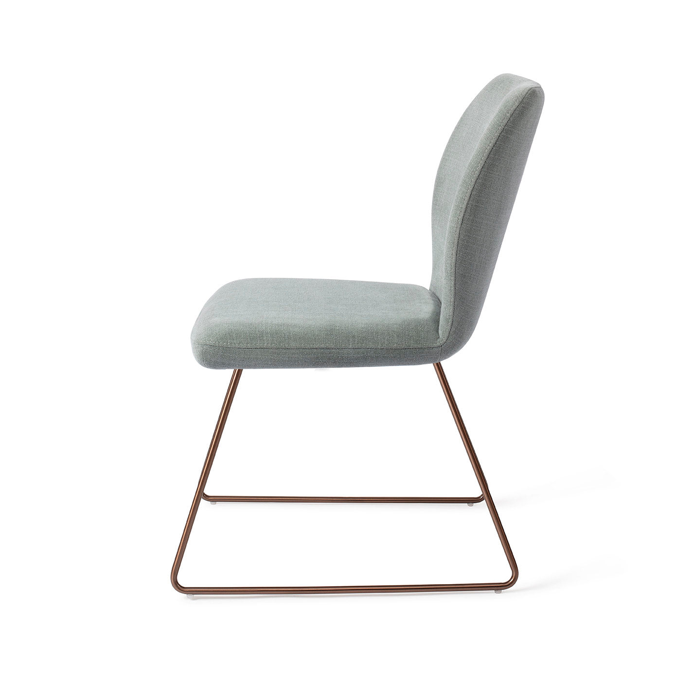 Jesper Home Ikata Breezy Blue Eetkamerstoel - Slide Rose - KwaliteitWonen.nl