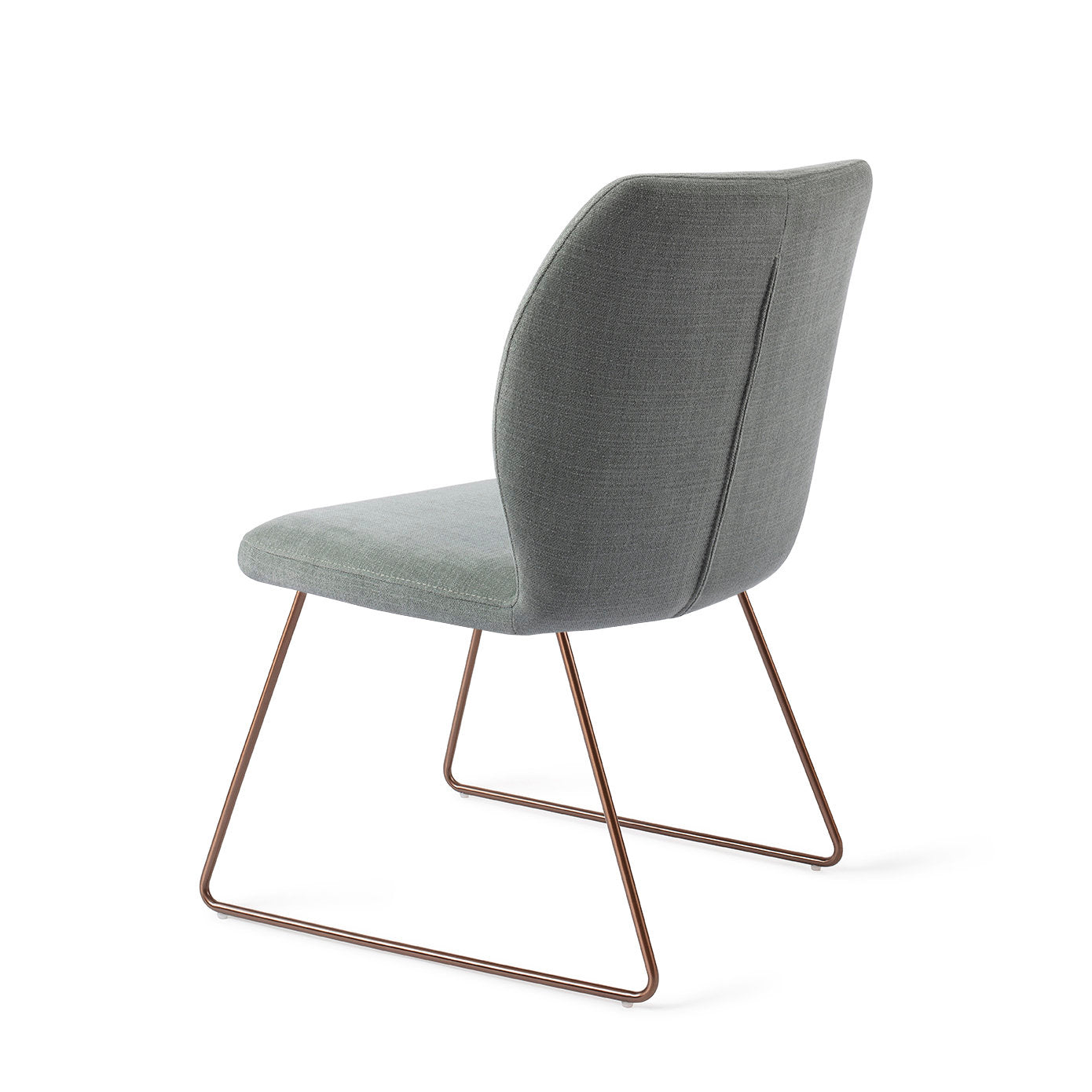Jesper Home Ikata Breezy Blue Eetkamerstoel - Slide Rose - KwaliteitWonen.nl