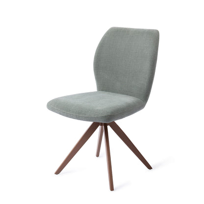 Jesper Home Ikata Breezy Blue Eetkamerstoel - Turn Brown - KwaliteitWonen.nl