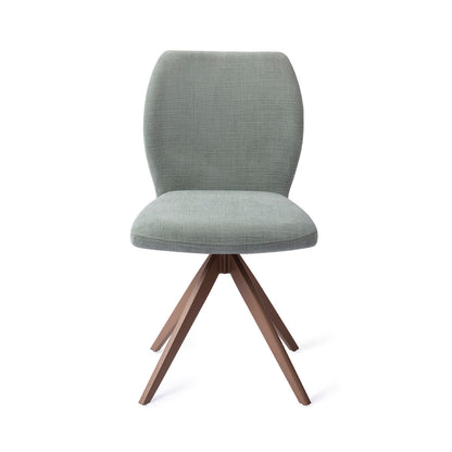 Jesper Home Ikata Breezy Blue Eetkamerstoel - Turn Brown - KwaliteitWonen.nl