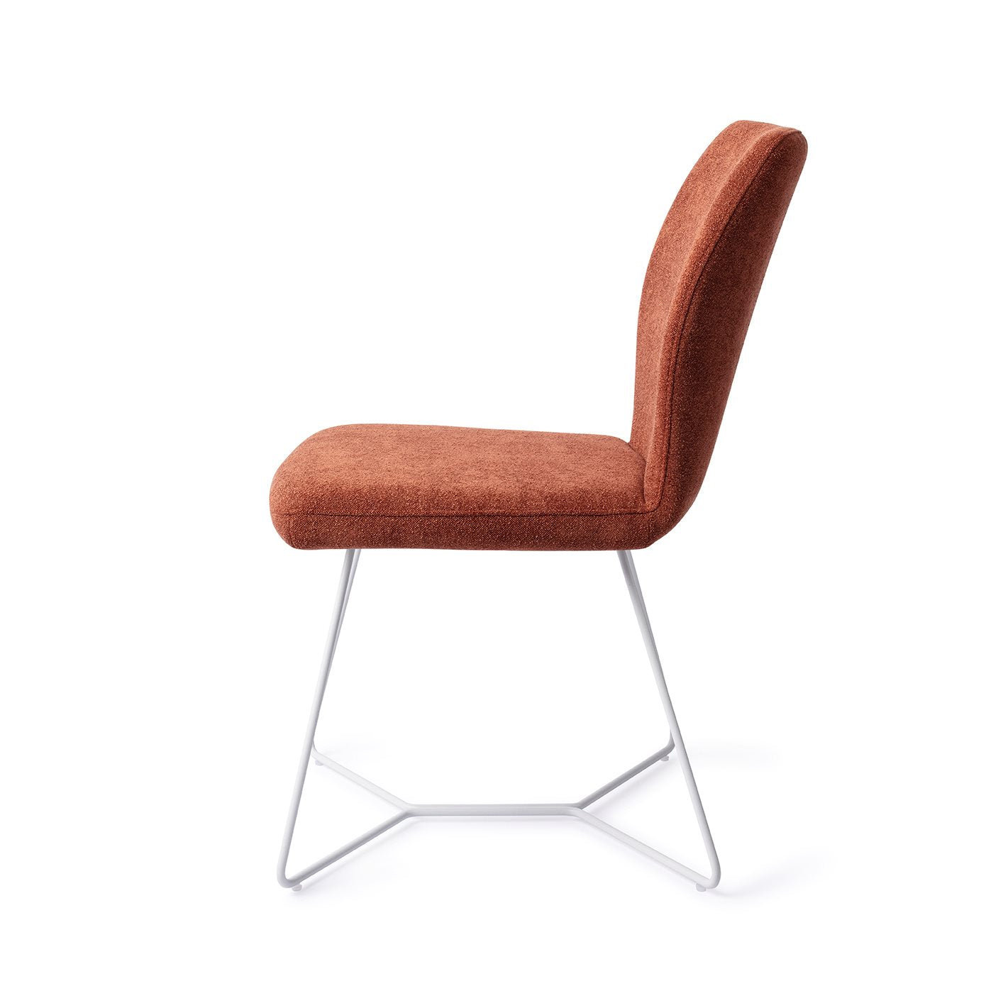 Jesper Home Ikata Cosy Copper Eetkamerstoel - Beehive White - KwaliteitWonen.nl