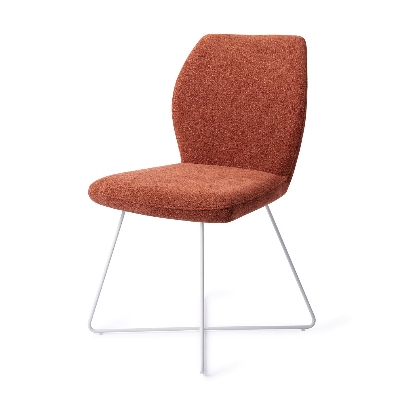 Jesper Home Ikata Cosy Copper Eetkamerstoel - Cross White - KwaliteitWonen.nl