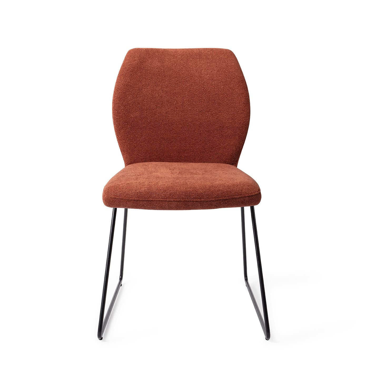 Jesper Home Ikata Cosy Copper Eetkamerstoel - Slide Black - KwaliteitWonen.nl