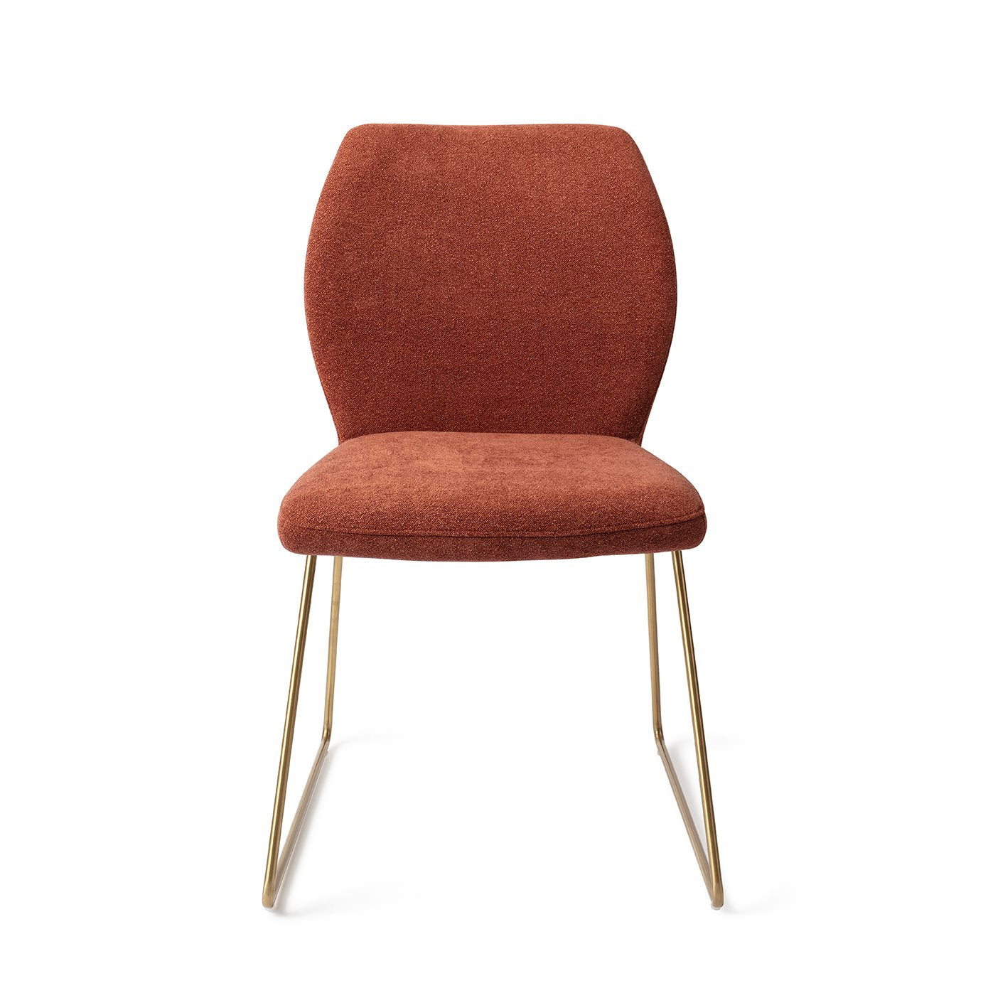 Jesper Home Ikata Cosy Copper Eetkamerstoel - Slide Gold - KwaliteitWonen.nl