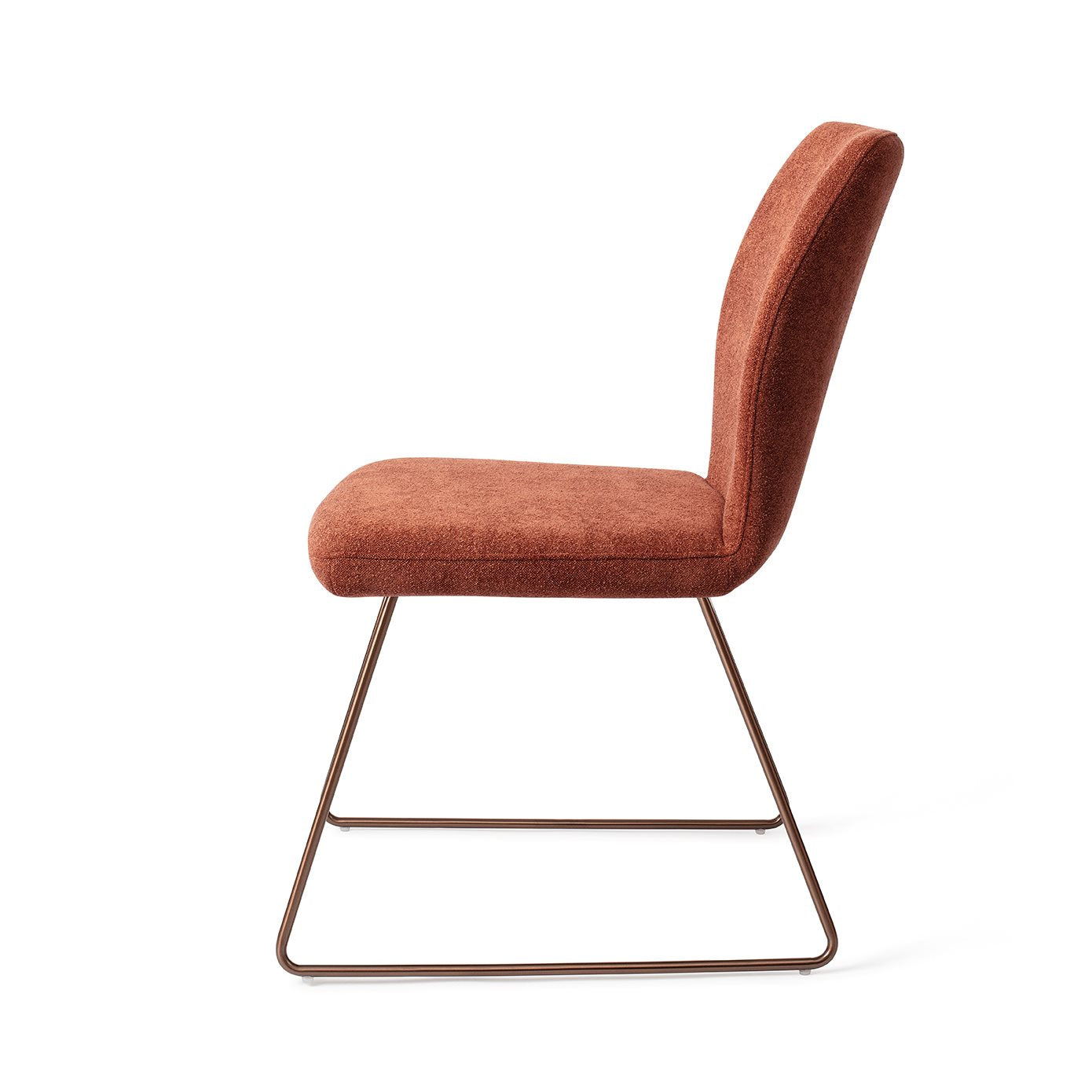 Jesper Home Ikata Cosy Copper Eetkamerstoel - Slide Rose - KwaliteitWonen.nl