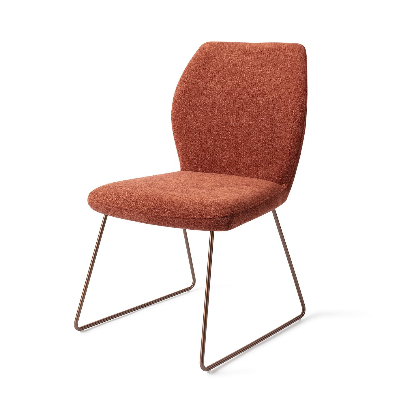 Jesper Home Ikata Cosy Copper Eetkamerstoel - Slide Rose - KwaliteitWonen.nl