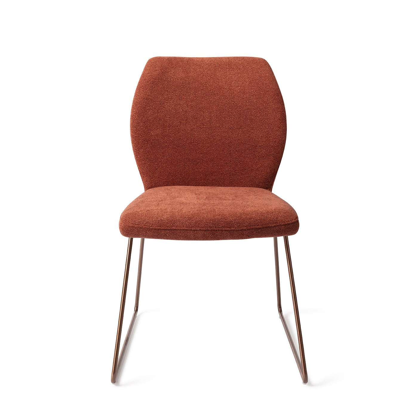 Jesper Home Ikata Cosy Copper Eetkamerstoel - Slide Rose - KwaliteitWonen.nl
