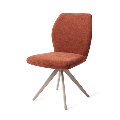 Jesper Home Ikata Cosy Copper Eetkamerstoel - Turn Beige - KwaliteitWonen.nl