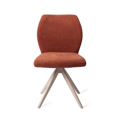 Jesper Home Ikata Cosy Copper Eetkamerstoel - Turn Beige - KwaliteitWonen.nl