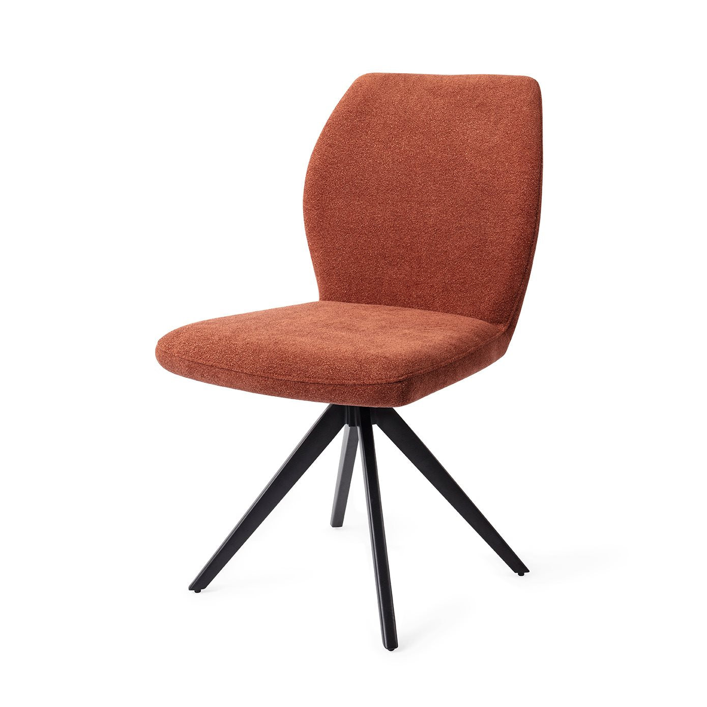 Jesper Home Ikata Cosy Copper Eetkamerstoel - Turn Black - KwaliteitWonen.nl