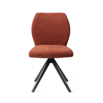 Jesper Home Ikata Cosy Copper Eetkamerstoel - Turn Black - KwaliteitWonen.nl