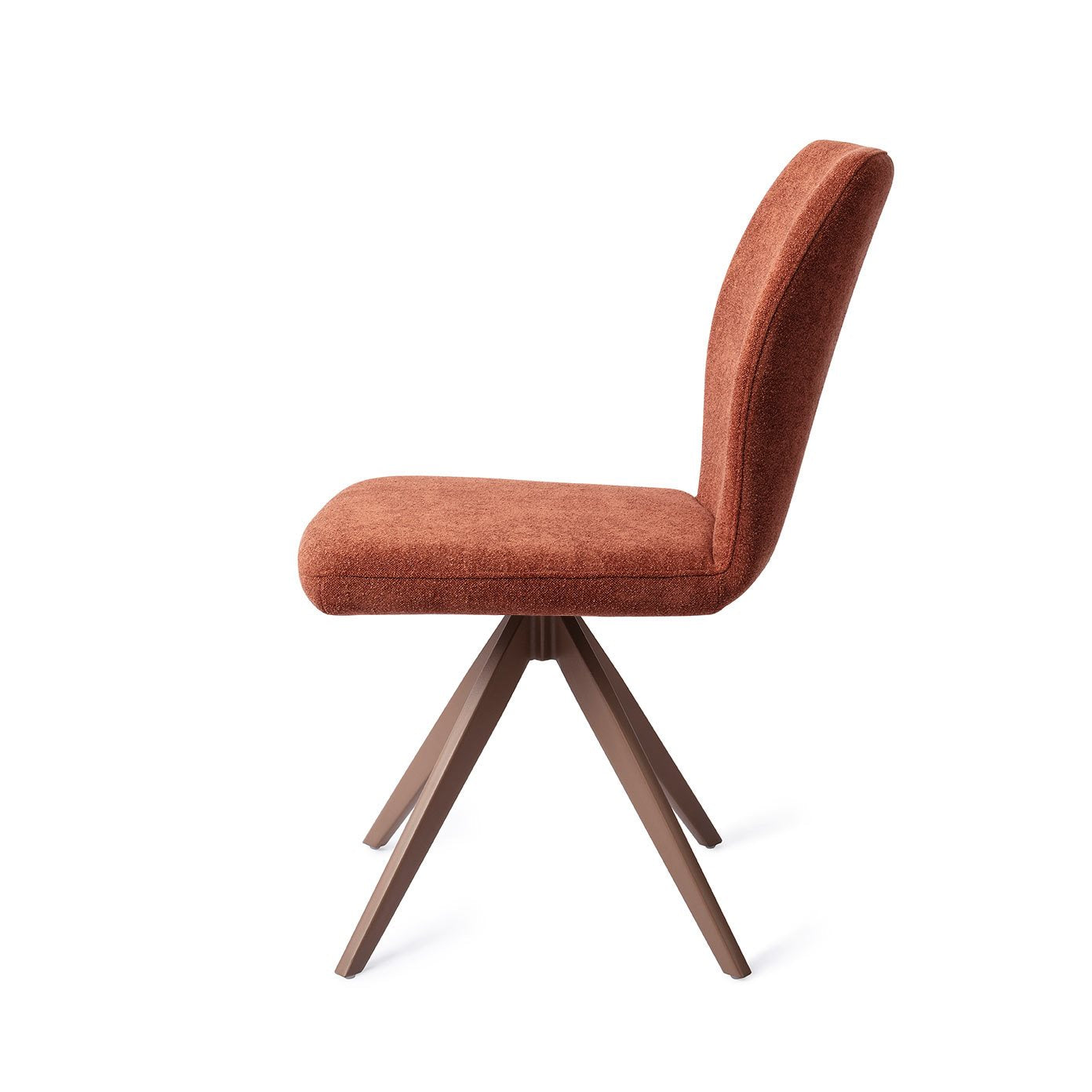 Jesper Home Ikata Cosy Copper Eetkamerstoel - Turn Brown - KwaliteitWonen.nl