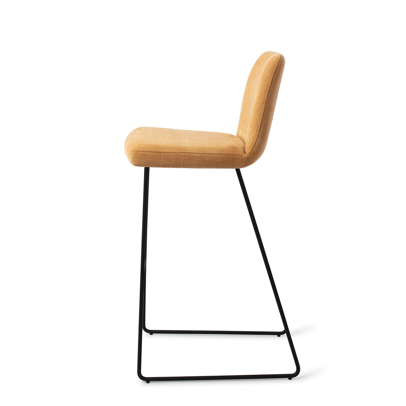 Jesper Home Ikata Honey Harvest Barkruk (H) - Bar Slide Black - KwaliteitWonen.nl