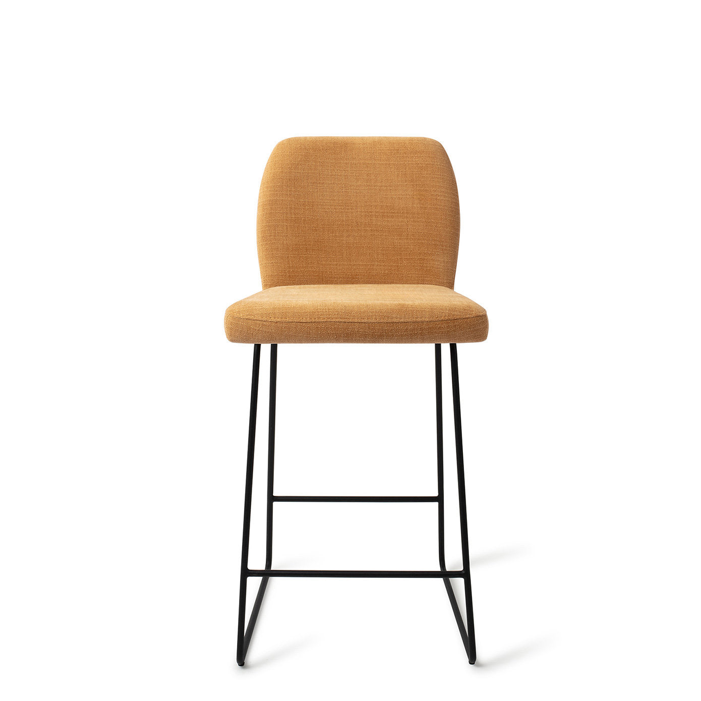 Jesper Home Ikata Honey Harvest Barkruk (L) - Counter Slide Black - KwaliteitWonen.nl