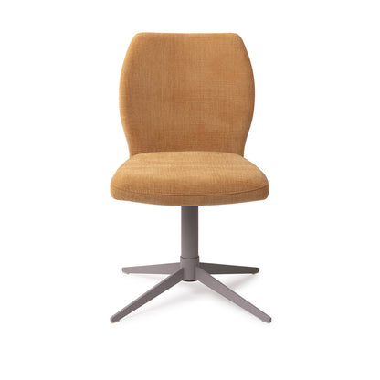 Jesper Home Ikata Honey Harvest Eetkamerstoel - Quad Grey - KwaliteitWonen.nl