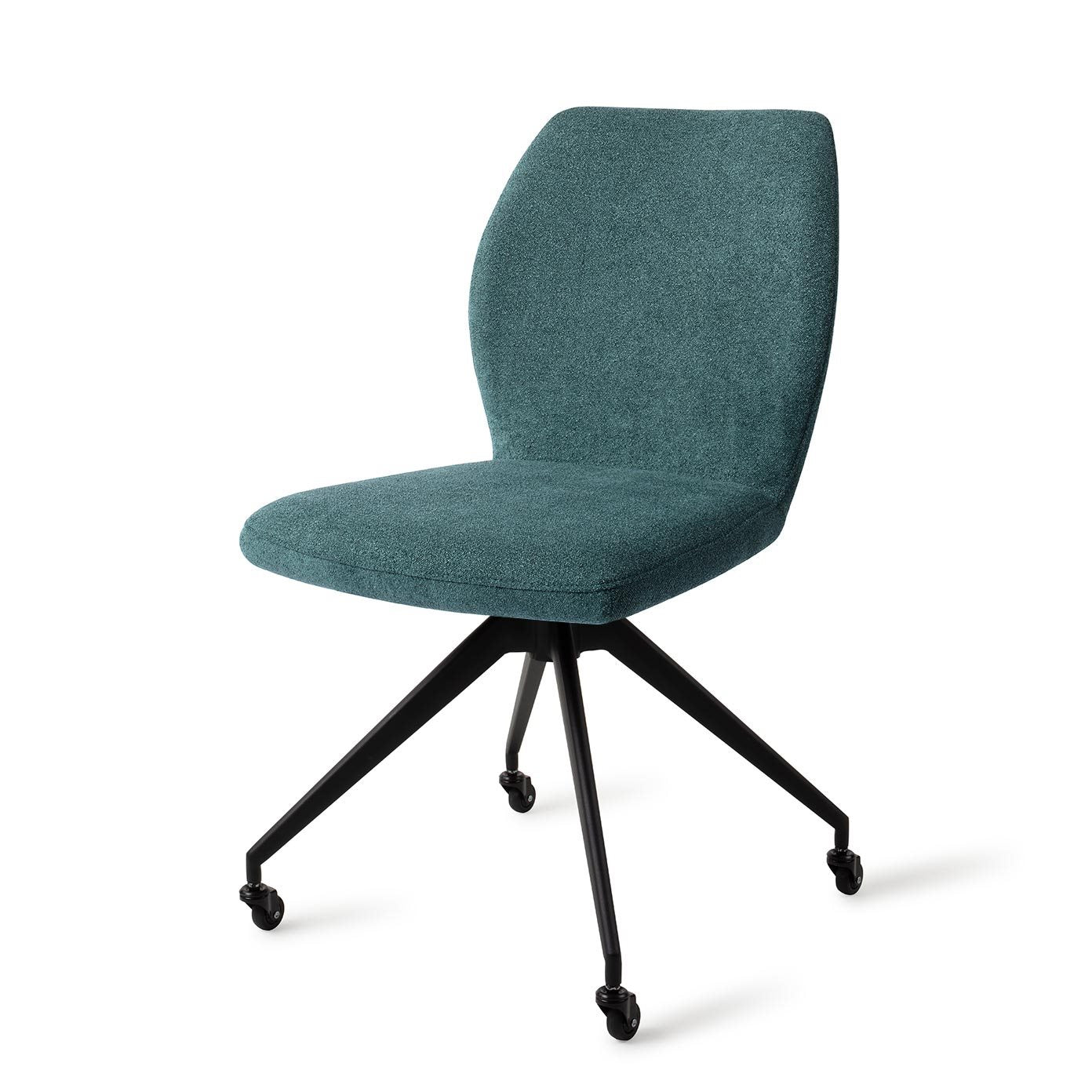 Jesper Home Ikata Merry Mermaid Eetkamerstoel - Glide Black - KwaliteitWonen.nl