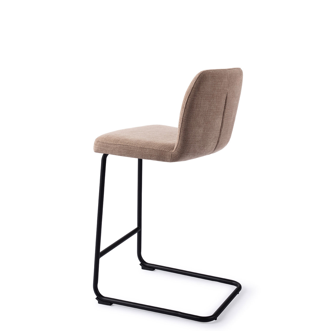 Jesper Home Ikata Mocha Mist Barkruk (L) - Counter Arch Black - KwaliteitWonen.nl