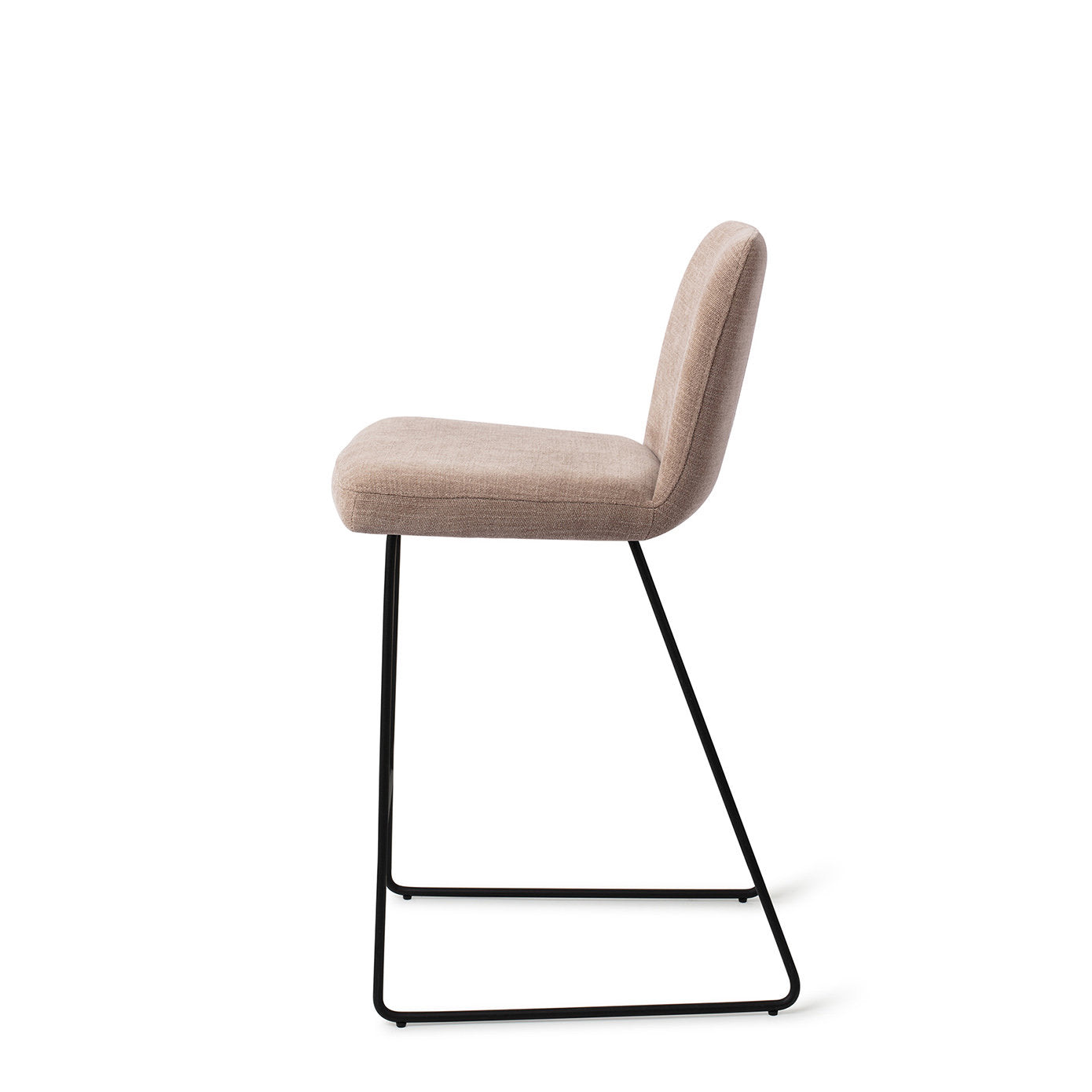 Jesper Home Ikata Mocha Mist Barkruk (L) - Counter Slide Black - KwaliteitWonen.nl