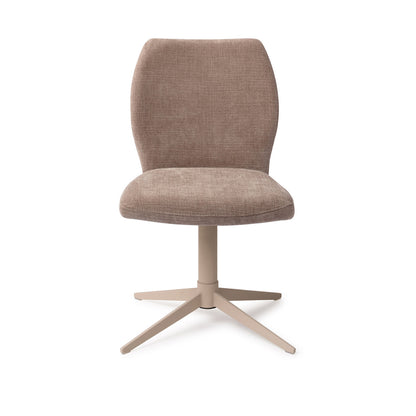 Jesper Home Ikata Mocha Mist Eetkamerstoel - Quad Beige - KwaliteitWonen.nl