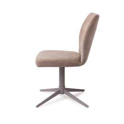 Jesper Home Ikata Mocha Mist Eetkamerstoel - Quad Grey - KwaliteitWonen.nl