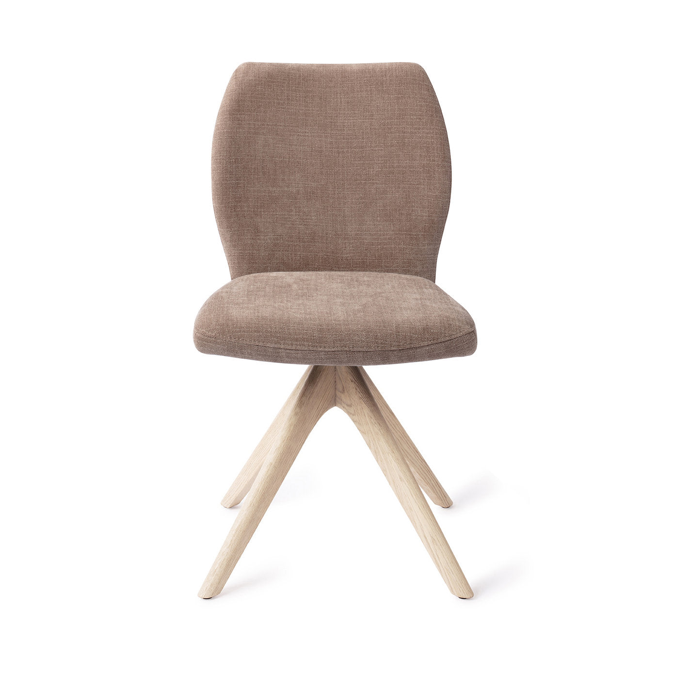 Jesper Home Ikata Mocha Mist Eetkamerstoel - Revolve Oak Bleach - KwaliteitWonen.nl