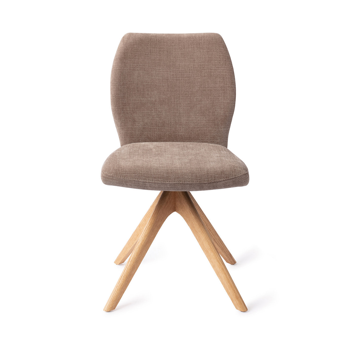 Jesper Home Ikata Mocha Mist Eetkamerstoel - Revolve Oak Natural - KwaliteitWonen.nl